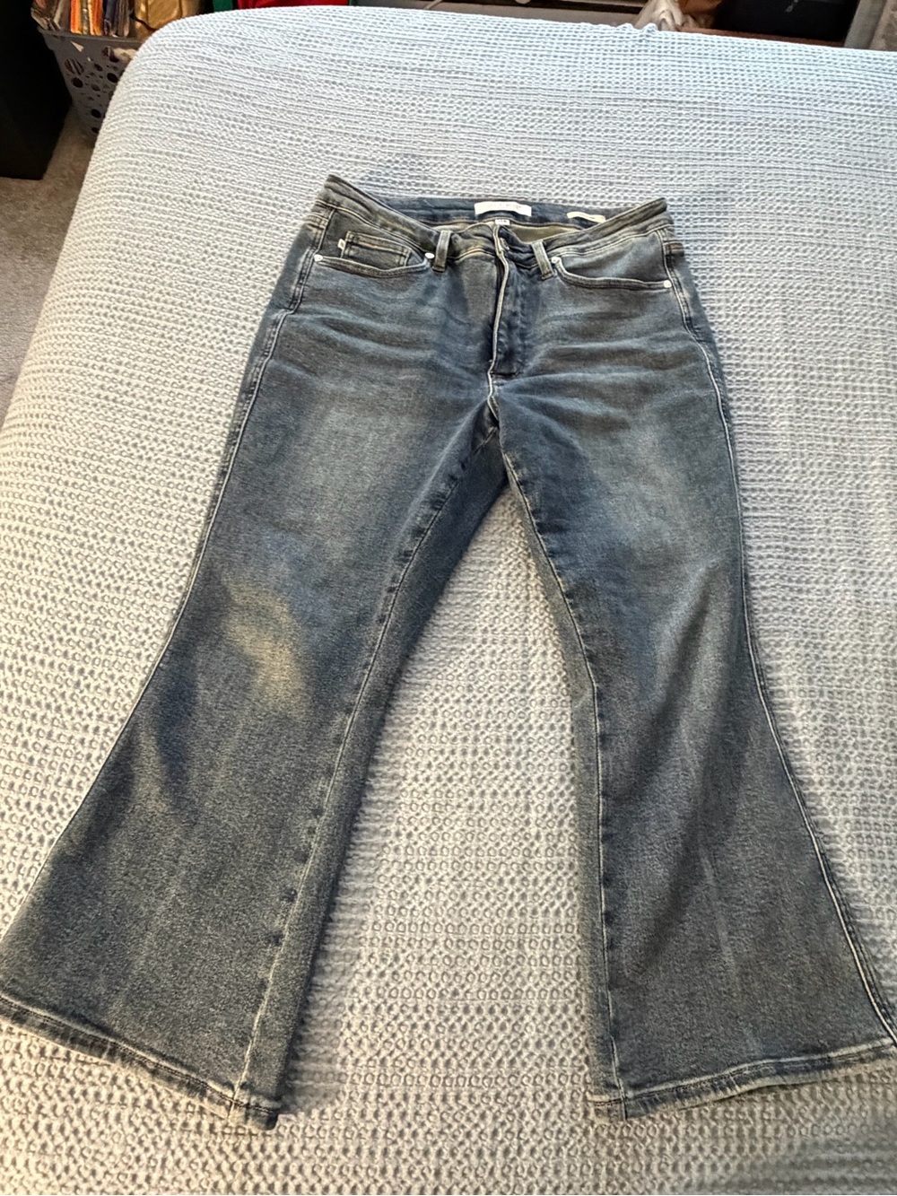 Judy Blue Kick Start Tummy Control Kick Flare Jeans 14W
